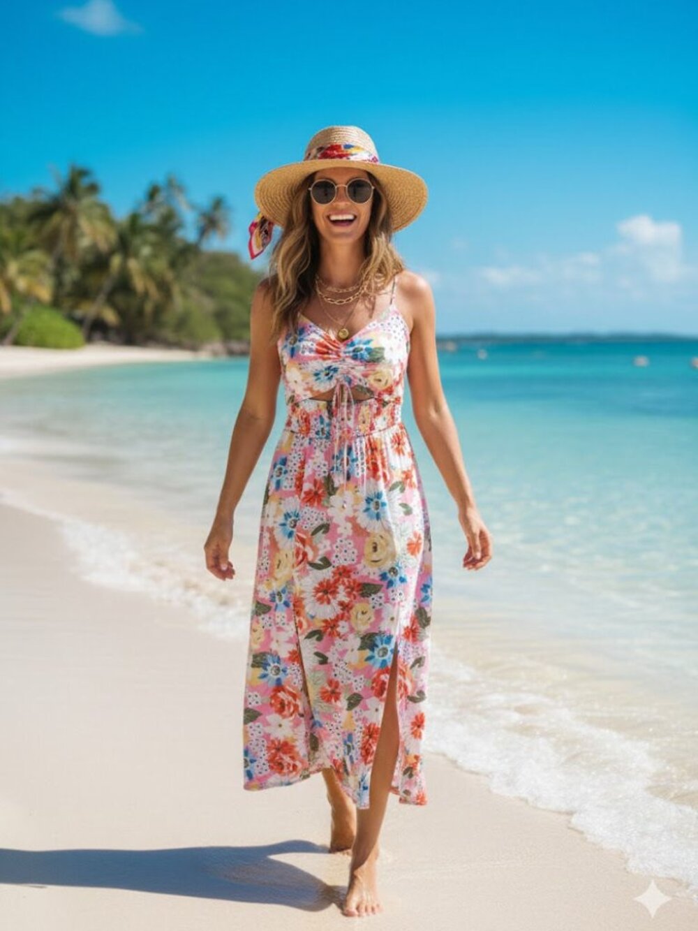 BAND‎ OF THE GYPSIES LADIES  BOHO MAXI DRESS SIZE SMALL NWT